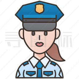 女警察图标