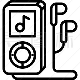 MP3播放器图标