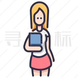 女孩图标