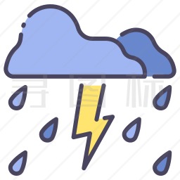 下雨图标