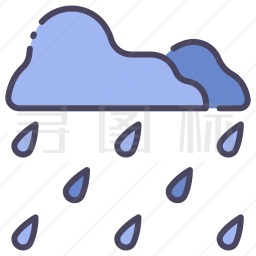 下雨图标