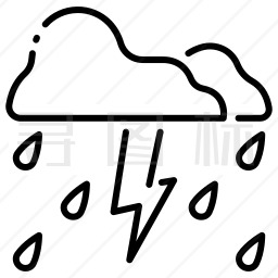 下雨图标