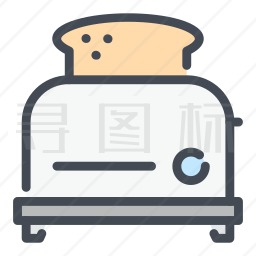 烤面包机图标