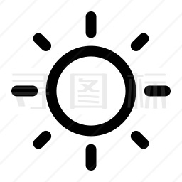 太阳图标