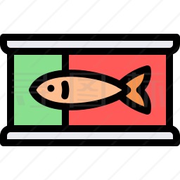 沙丁鱼罐头图标