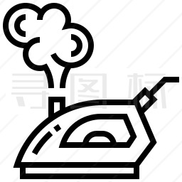 蒸汽熨斗图标