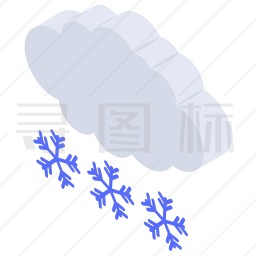 下雪图标