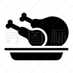 鸡腿图标