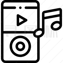 MP3播放器图标