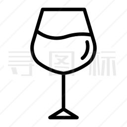 葡萄酒杯图标