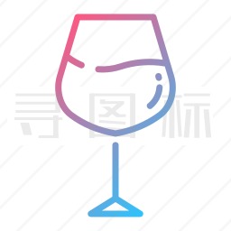 葡萄酒杯图标