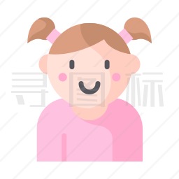 小女孩图标