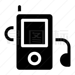 MP3播放器图标