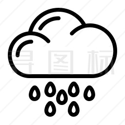 下雨图标