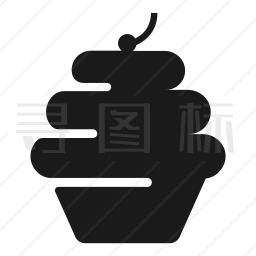 纸杯蛋糕图标