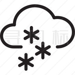 下雪图标