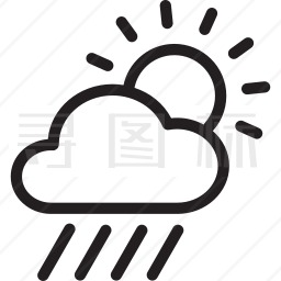 下雨图标