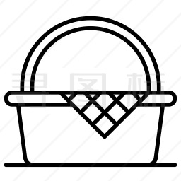 野餐篮图标
