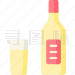 白葡萄酒图标