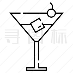 鸡尾酒图标