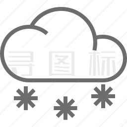 下雪图标