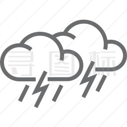 下雨图标