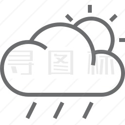 下雨图标