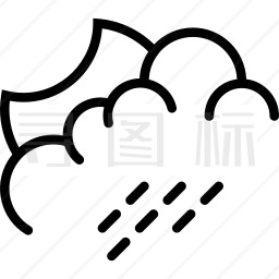 下雨图标