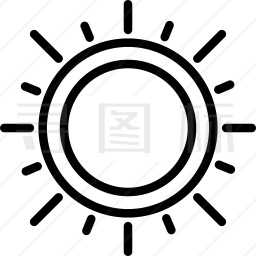 太阳图标