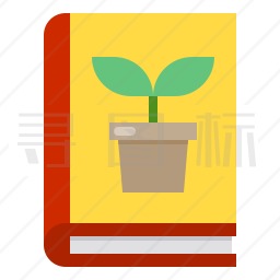 植物书籍图标