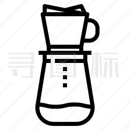 咖啡漏壶图标