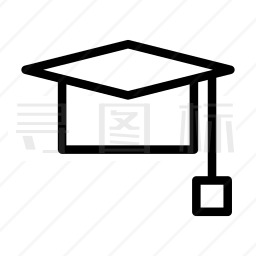 学位帽图标