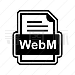 WEBM图标