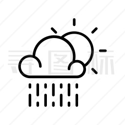 下雨图标