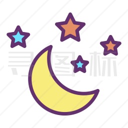 夜晚图标