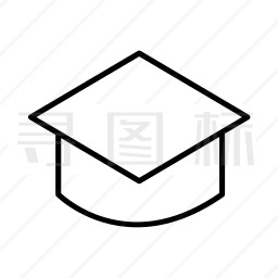 学位帽图标