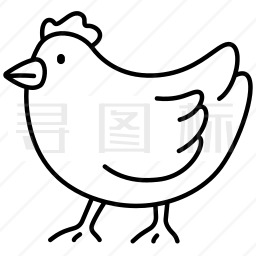 母鸡图标