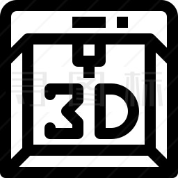 3D技术图标