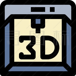 3D技术图标