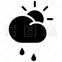 下雨图标