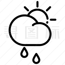 下雨图标