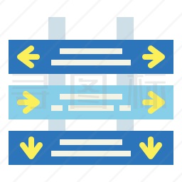 路标图标