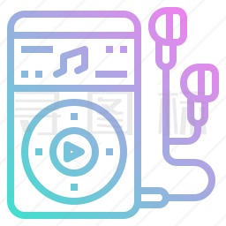 MP3播放器图标