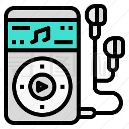 MP3播放器图标