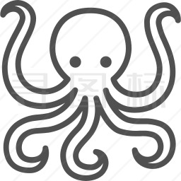 章鱼图标