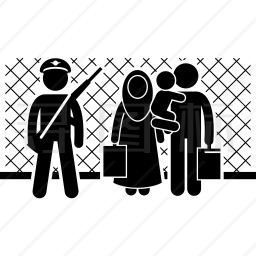难民图标