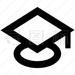 学位帽图标