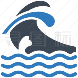 海浪图标