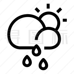 下雨图标