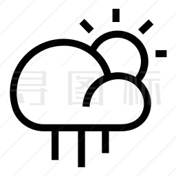 下雨图标